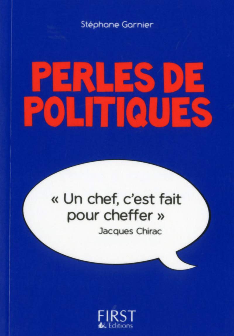 Petit Livre de - Perles de politiques 9782754075787