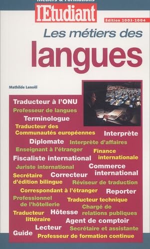 Les métiers des langues 9782846242646