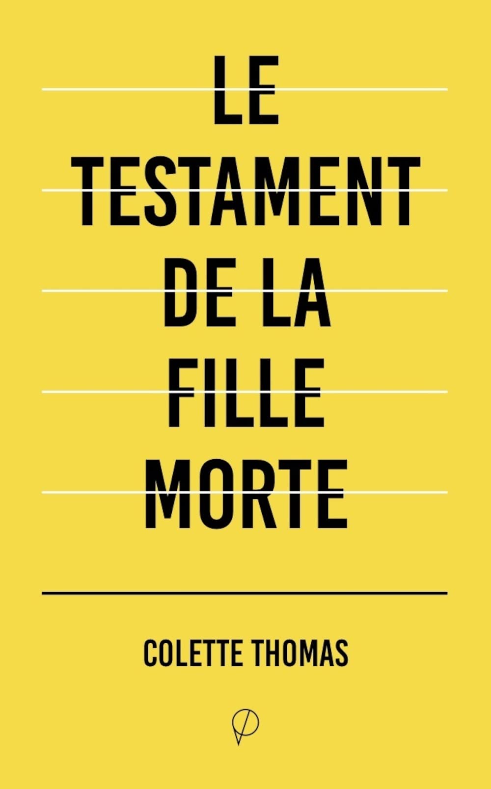 Le testament de la fille morte 9791093699226