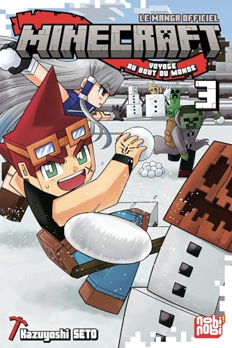 Minecraft, le manga officiel - Voyage au bout du monde T03 9782384963645