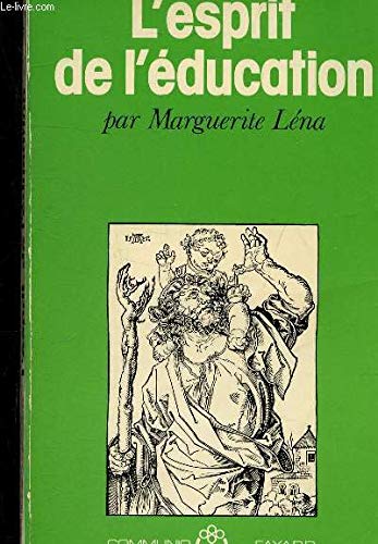 L'esprit de l'education 9782213006987