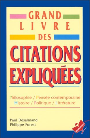 Grand livre des citations expliquées 9782501028172
