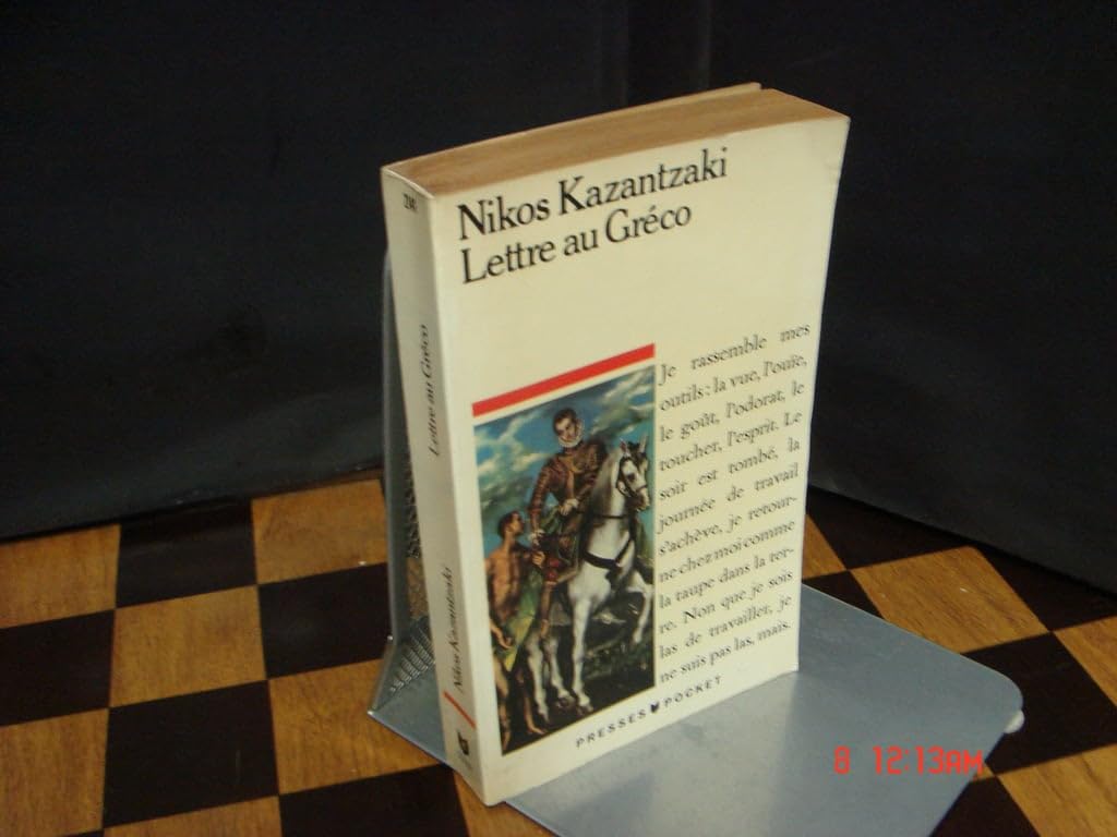 Lettre au Greco: Bilan d'une vie 9782266026505
