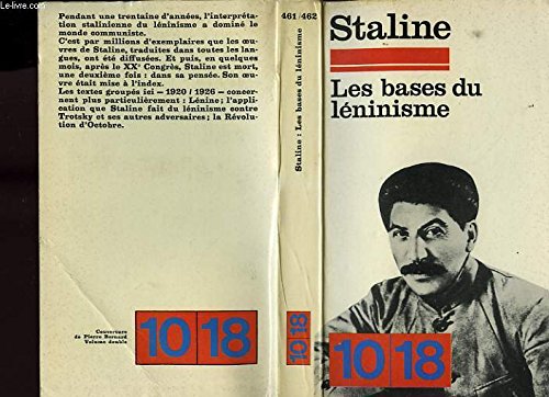 LES BASES DU LENINISME. 