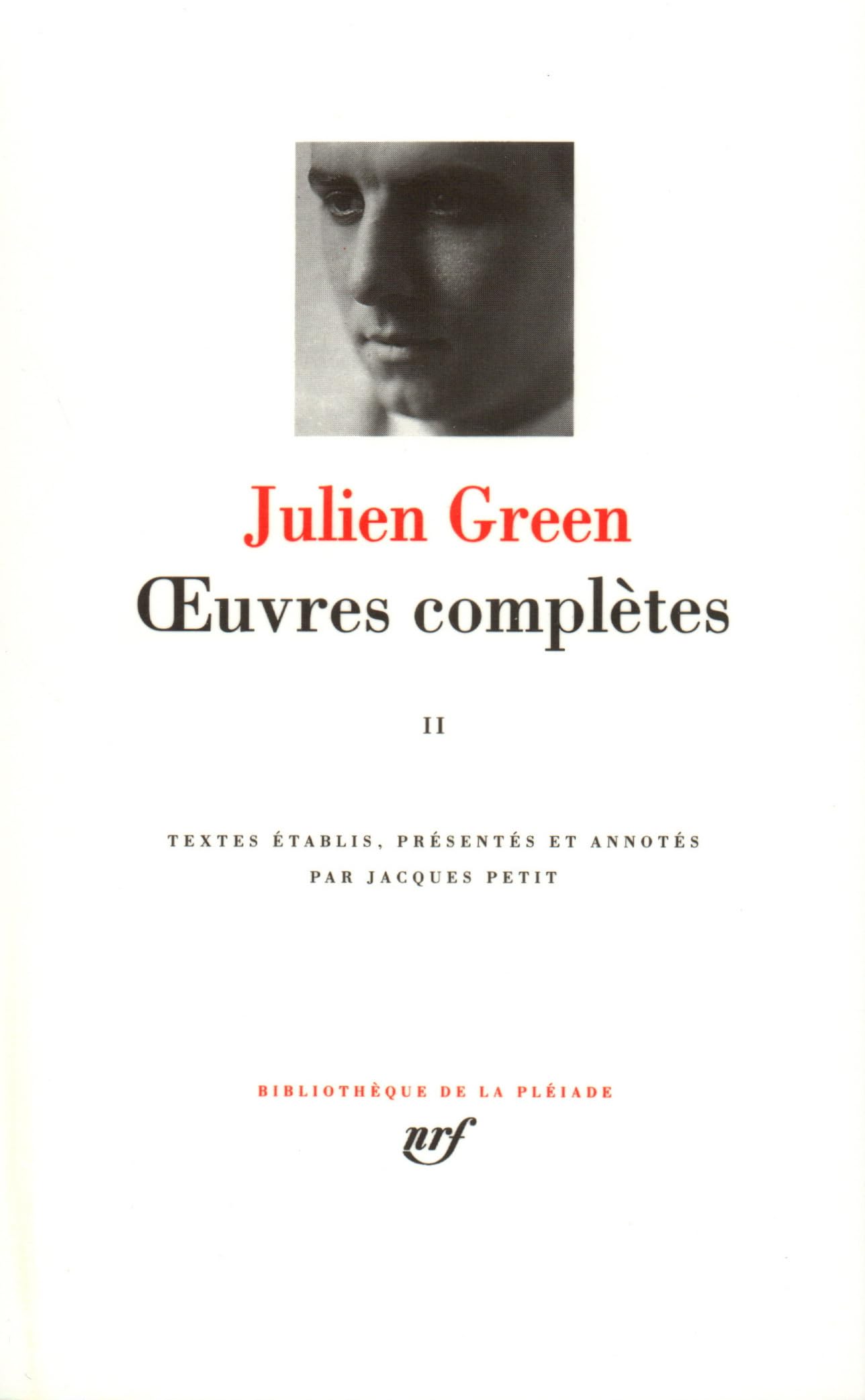 Green : Oeuvres complètes, tome 2 9782070107704