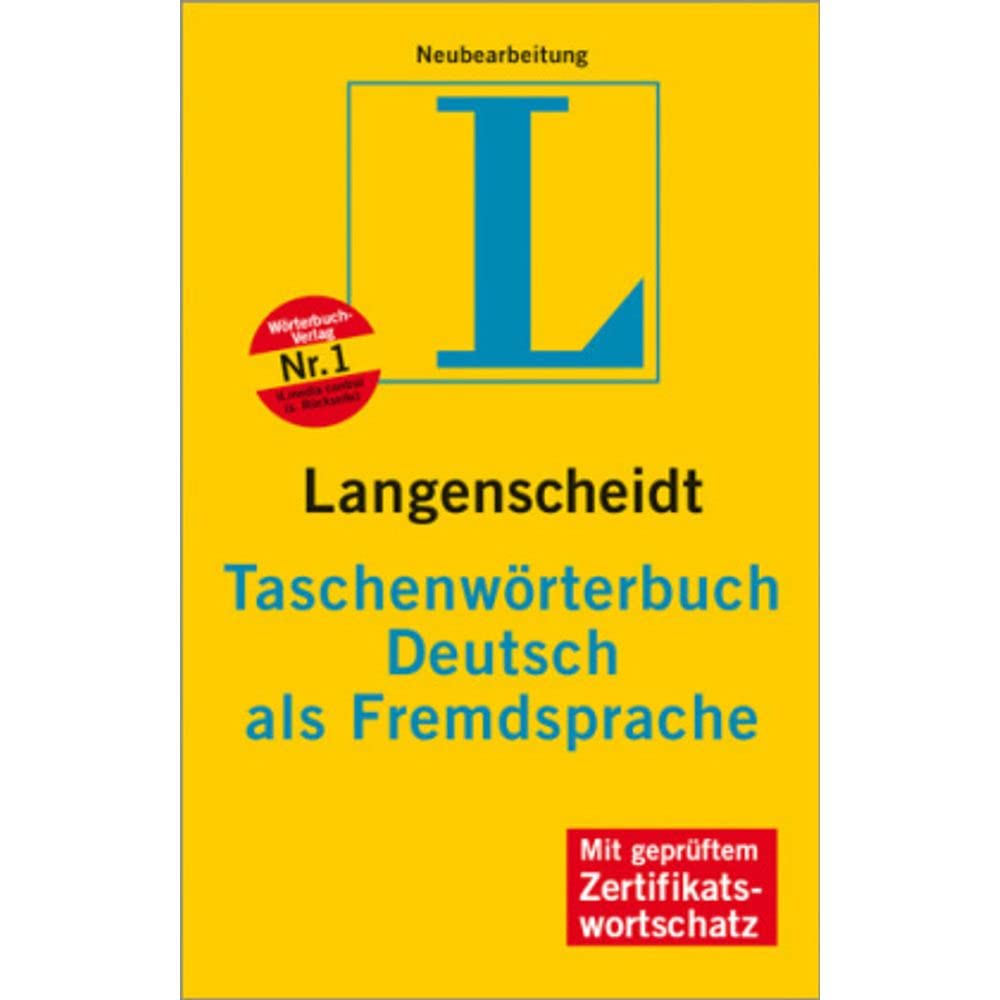 Taschenwörterbuch Deutsch als Fremdsprache 9783468490439