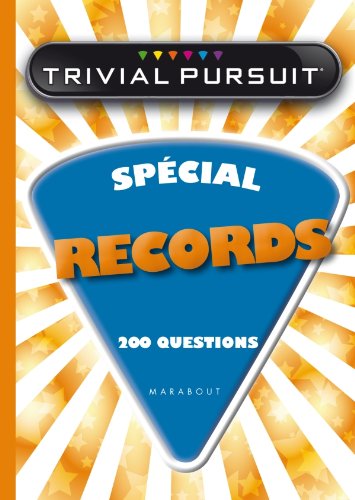 Mini Trivial Spécial Records: 200 questions 9782501079365