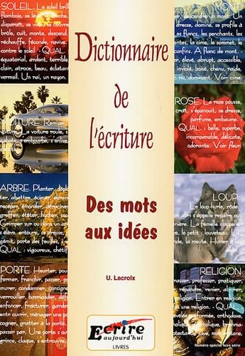 Dictionnaire de l'écriture: Des mots aux idées 9782909725062