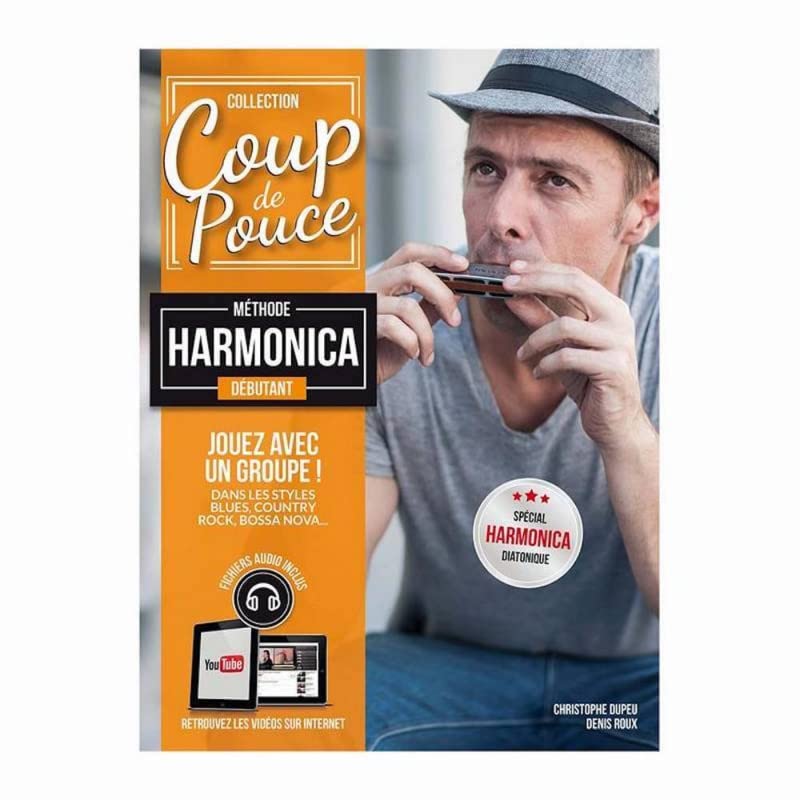 Coup De Pouce Debutant Harmonica - Denis Roux (+ audio) 9790707006078