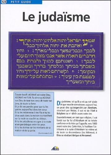 PG123 - Le judaïsme 9782842591915