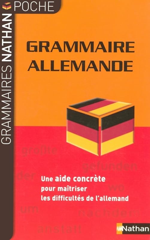 GRAMMAIRE ALLEMANDE POCHE 9782091853864