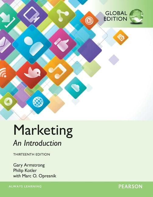 Marketing: An Introduction, Global Edition 9781292146508