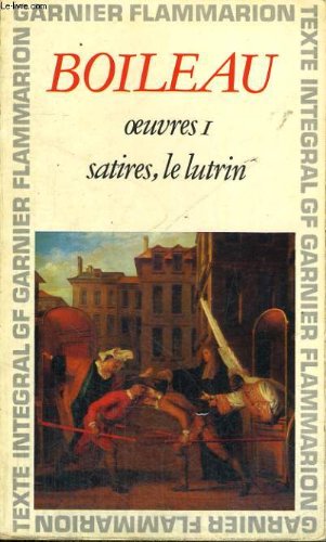 Oeuvres 1 - Satires - Le lutrin 9780785933960