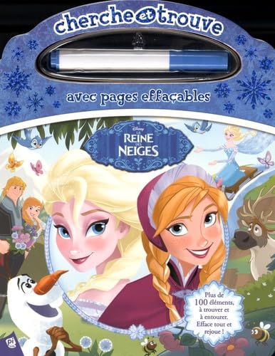LA REINE DES NEIGES - CHERCHE ET TROUVE MAGIQUE EFFACABLE 9781503706132