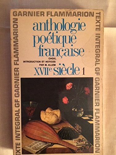 Anthologie poétique française XVIIe siècle - Malherbe 9782080700742
