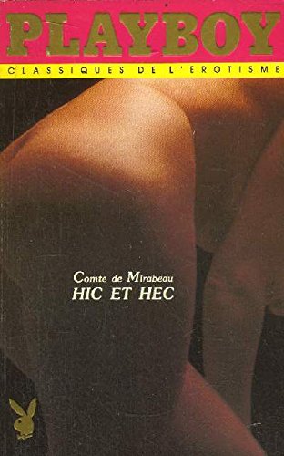 Hic et Hec ou l'Élève des RR. PP. jésuites d'Avignon Suivi de Contes gaulois (Collection Playboy) 9782716711340