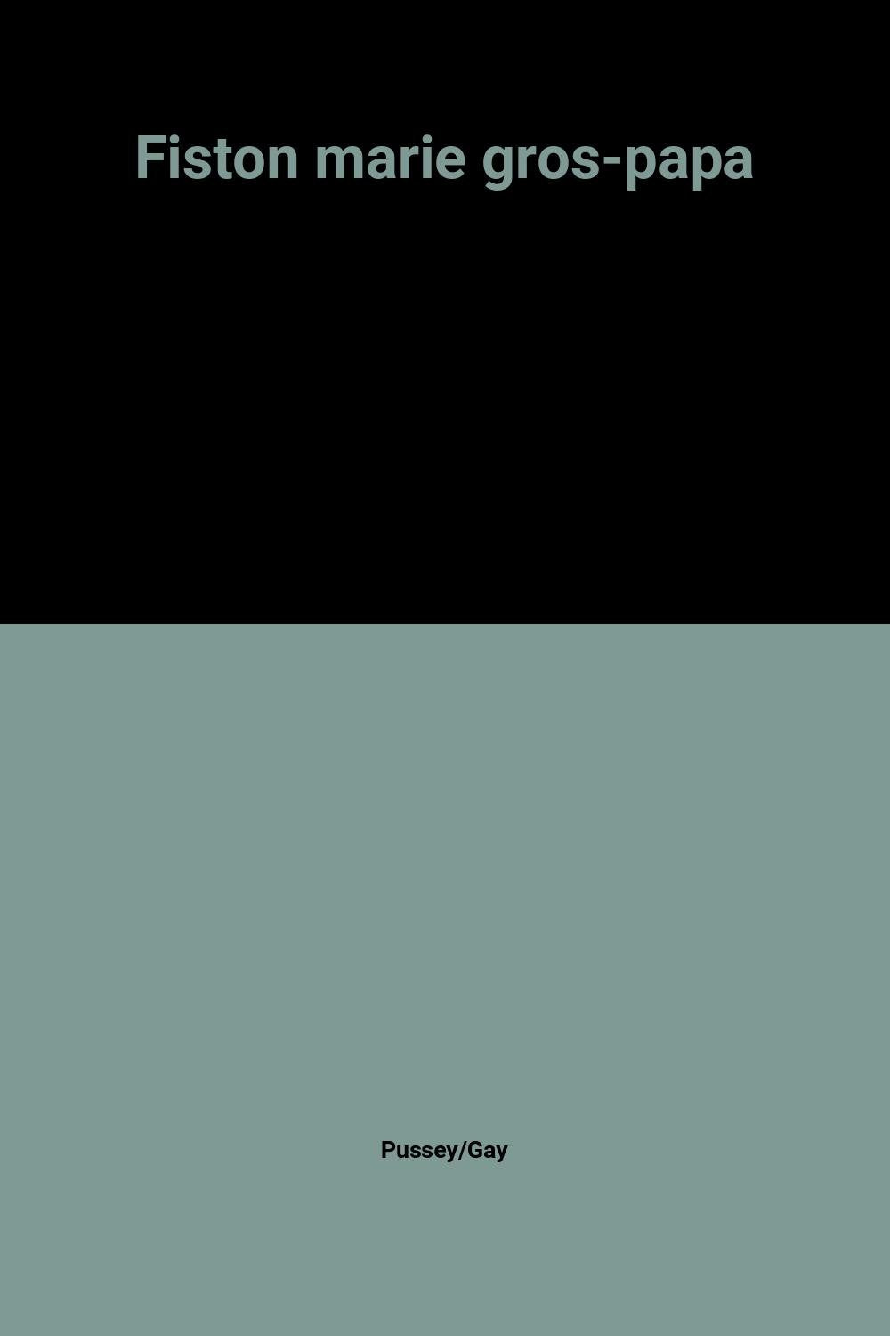 Fiston marie gros-papa 9782092041840