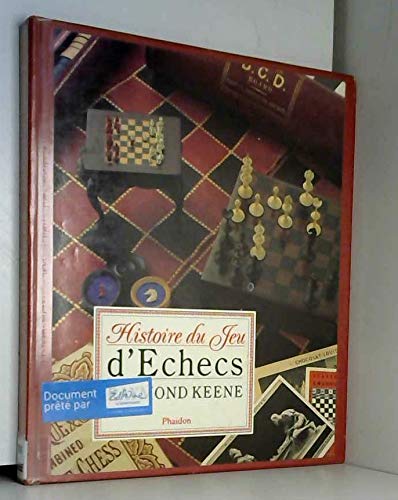 HISTOIRE DU JEU D'ECHECS 9780714890142