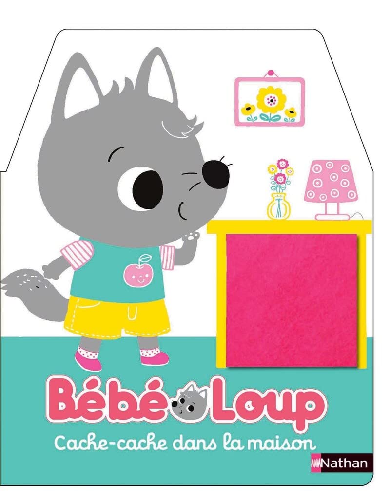 Bébé loup - Cache-cache dans la maison - Livre d'éveil à flaps dès 6 mois 9782092495124