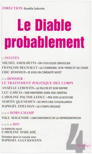 REVUE LE DIABLE PROBABLEMENT N4 LE CORPS + 9782864325352
