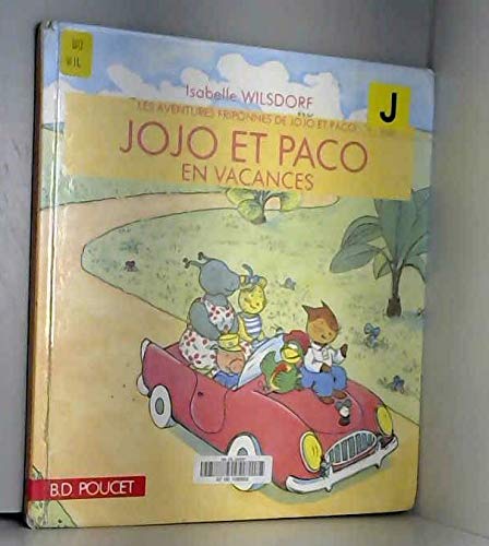 Jojo et paco en vacances 9782867265495
