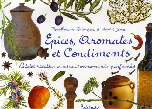 Epices, aromates et condiments: Petites recettes d'assaisonnements parfumés 9782744906374