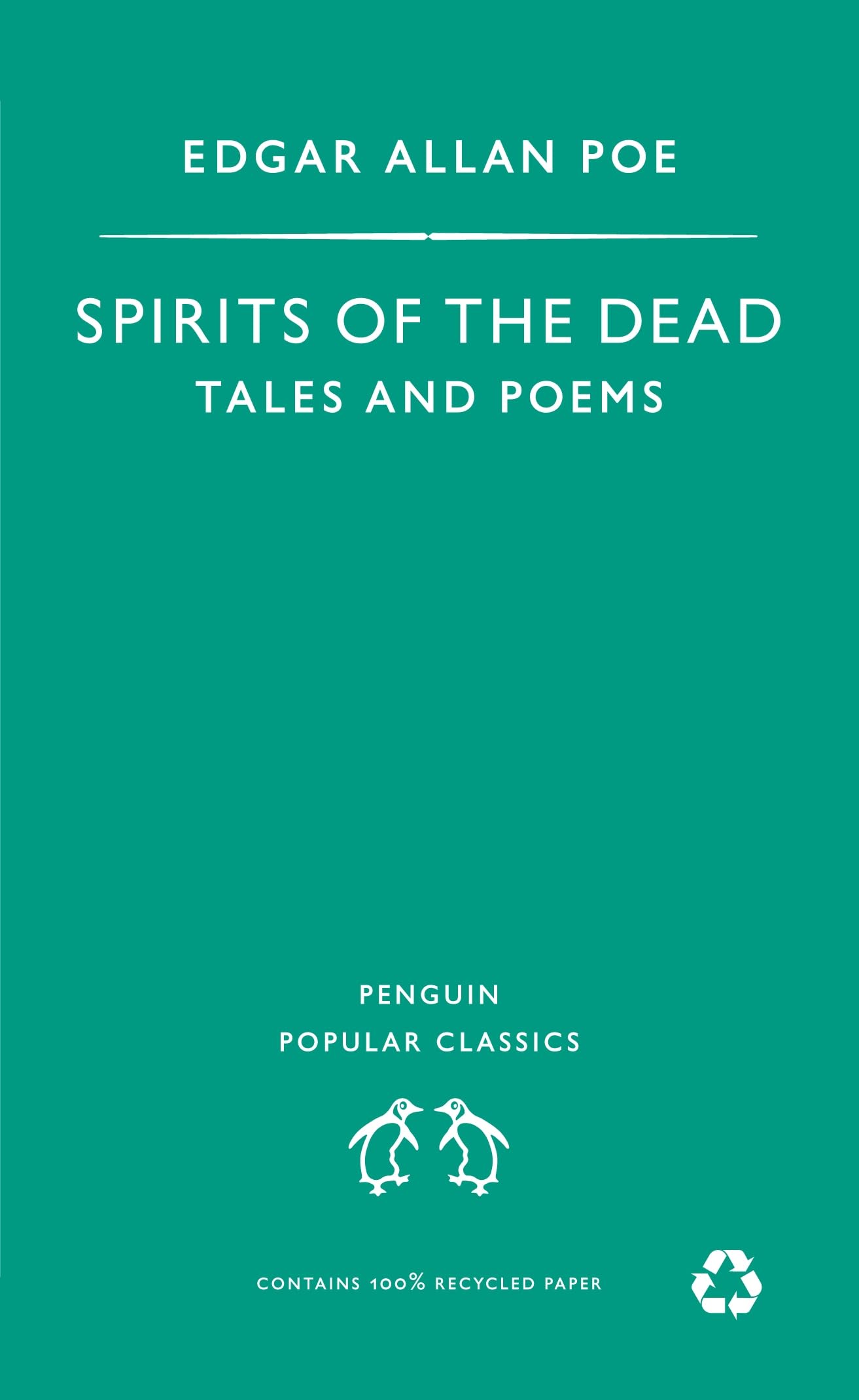 Spirits of the Dead: Tales and Poems 9780140622393