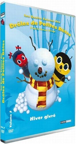 Les Quatre saisons des drôles de petites bêtes - Volume 2 - Hiver givré [DVD + Livre] 5050582582376