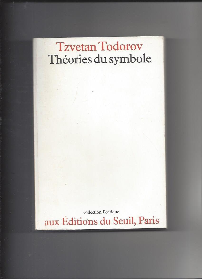 Théories du symbole 9782020046060