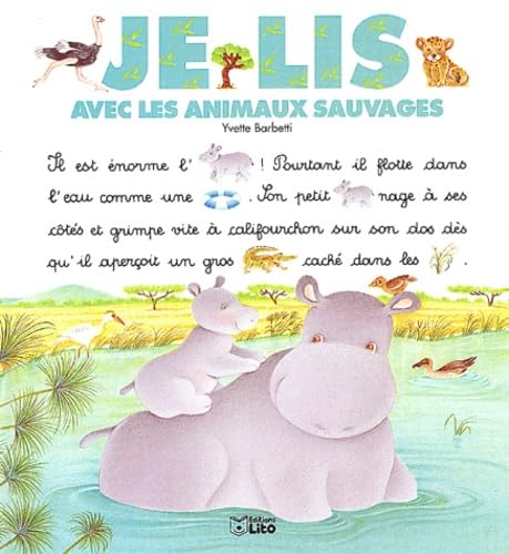 Je lis avec les animaux sauvages 9782244424224