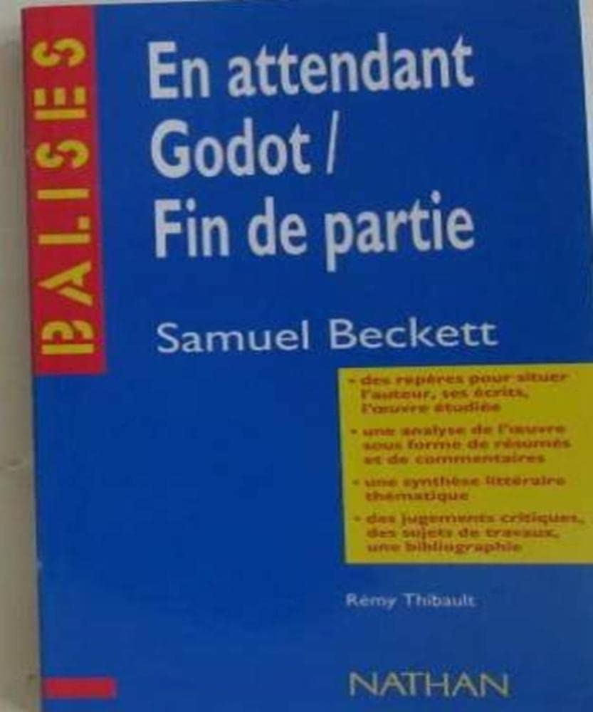 En attendant Godot, Fin de partie de Samuel Beckett : Analyse,Reperes,Critiques 9782091801186