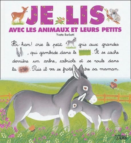 Je lis avec les animaux et leurs petits 9782244424231