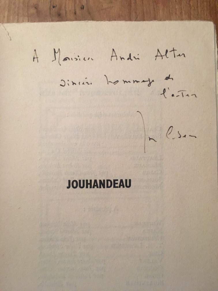 Jouhandeau (La Bibliothèque idéale) 