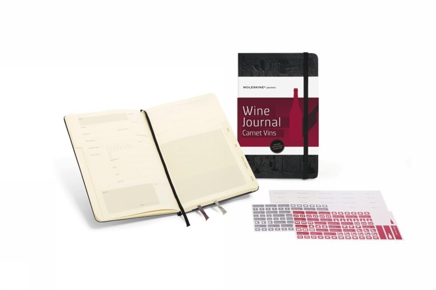 Moleskine Passions Wine Journal: Carnet Vins/Notebook Wines 9788862933162