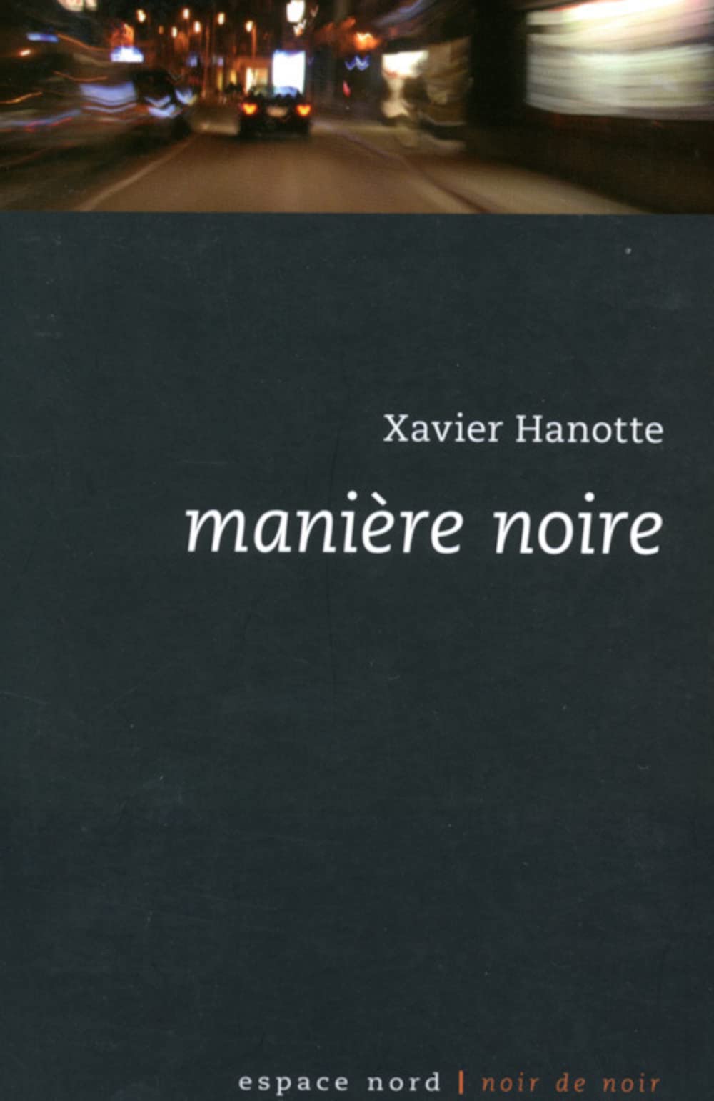 Manière noire 9782804022013
