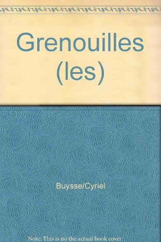 Grenouilles (les) 9782912667113