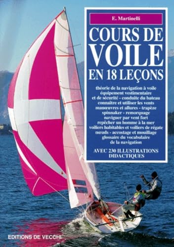 Cours de voile en 18 leçons 9782732867298