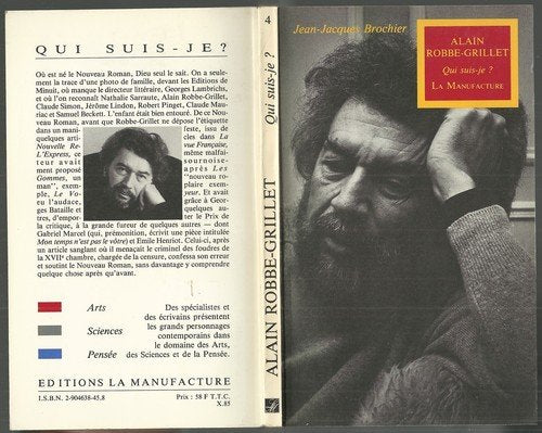 Alain Robbe-Grillet. Qui suis-je ? 9782904638459