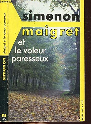 Maigret Et Le Voleur Paresseux 9782258000841