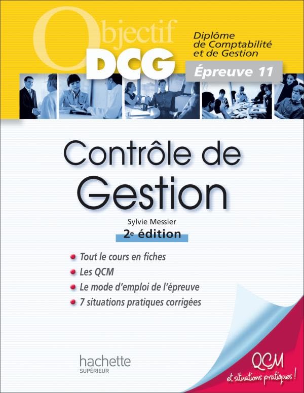 Objectif DCG - Contrôle de gestion: Épreuve 11 9782011462534