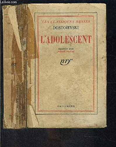 L ADOLESCENT 