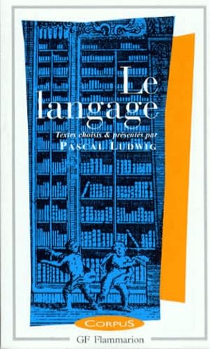 Langage (Le) 9782080730275