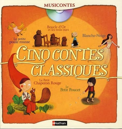 CINQ CONTES CLASSIQUES + CD 9782092521175