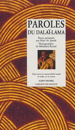 Paroles du Dalaï-Lama 9782226129994