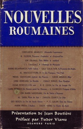 Nouvelles roumaines : Anthologie des prosateurs roumains 