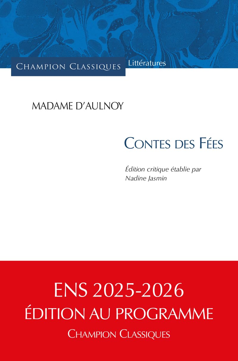 Contes des fées - ENS 2025-2026 - Édition au programme 9782745317032
