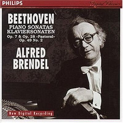 Beethoven: Piano Sonatas, Op. 7 & Op. 28 "Pastoral", Op. 49 No. 2 0028944662429