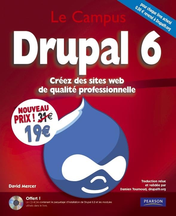 DRUPAL 6 NOUVEAU PRIX 9782744025051