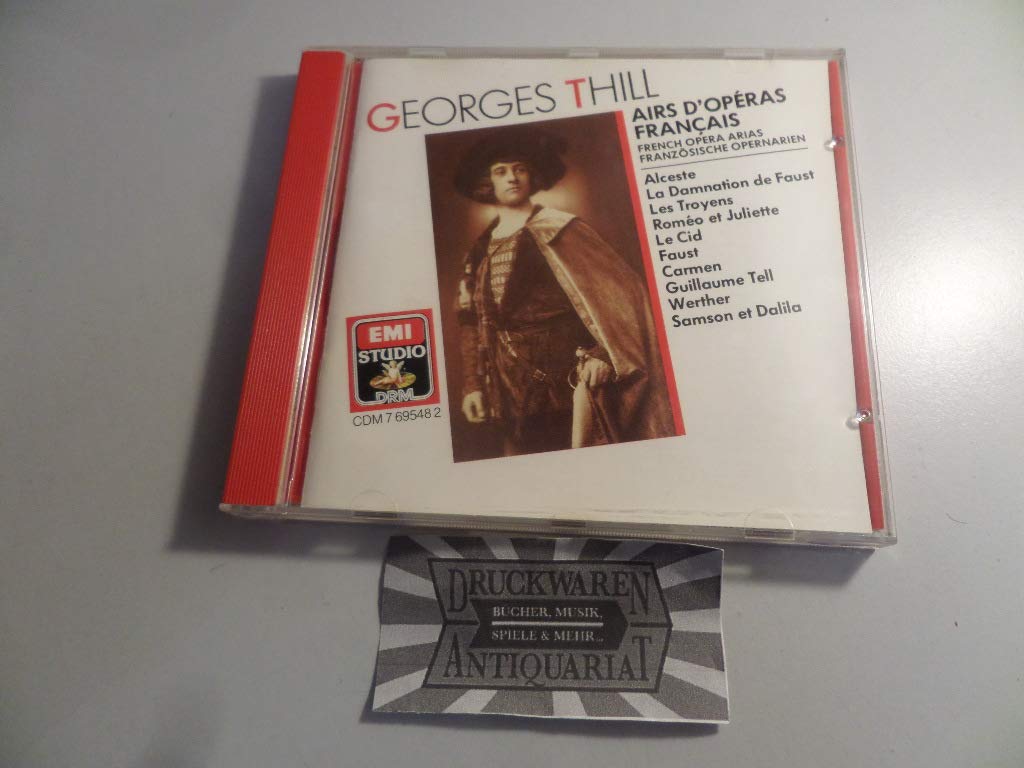 Georges Thill - Airs d'opéras français 0077776954820