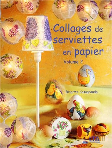 Collages de serviettes en papier, tome 2 9782283585436